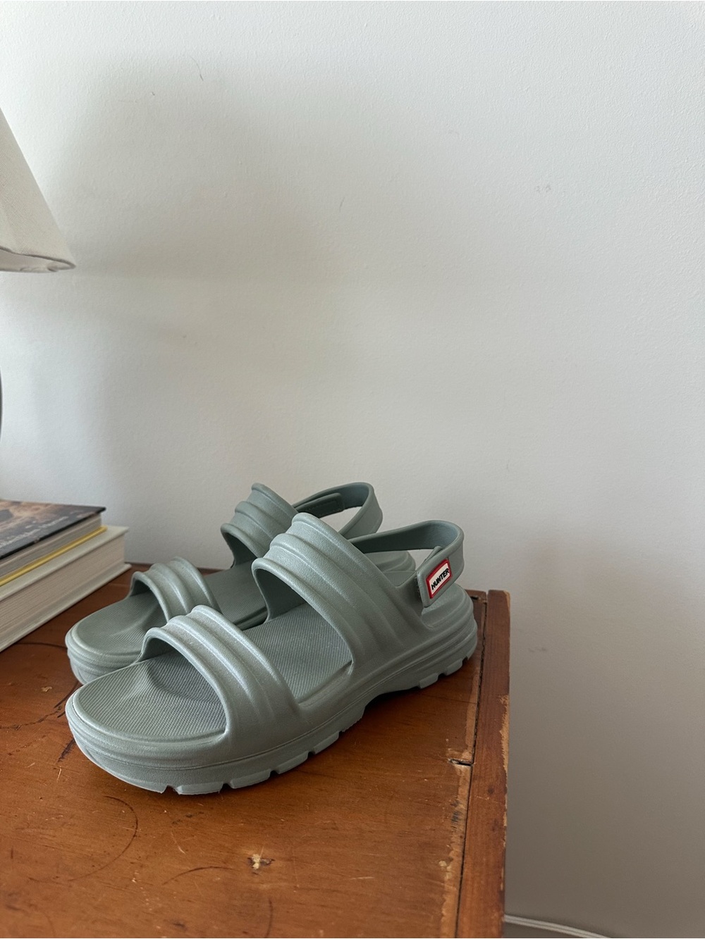 Hunter clog sandals